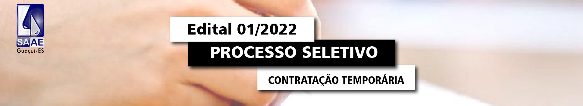 banner do processo seletivo